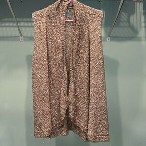 Alice + Olivia popcorn knit vest